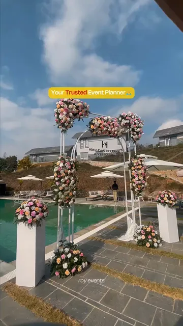 Wedding Entrance Décor — Roy Events