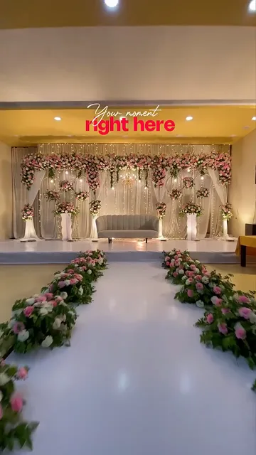 Wedding Stage Décor — Roy Events