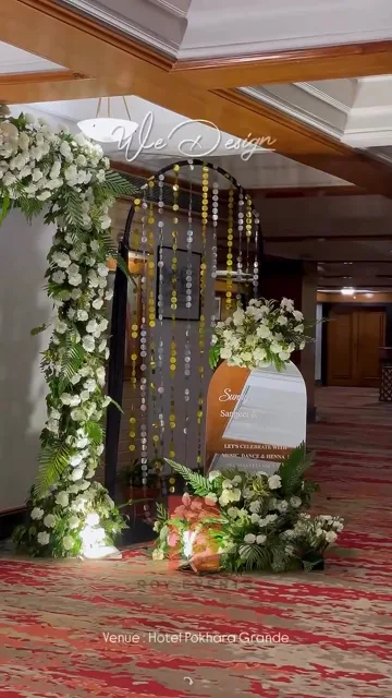 Mehndi Stage Décor — Roy Events