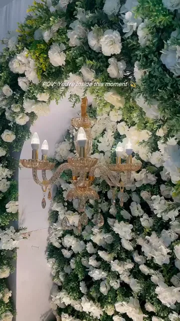 Wedding Entrance Décor at Central Villa Banquet