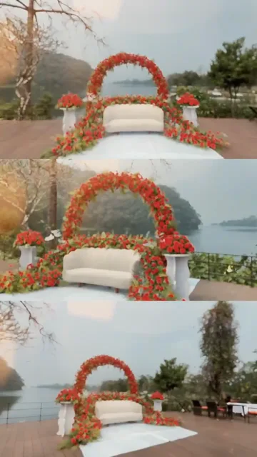 Wedding Welcome Setup Décor — Roy Events