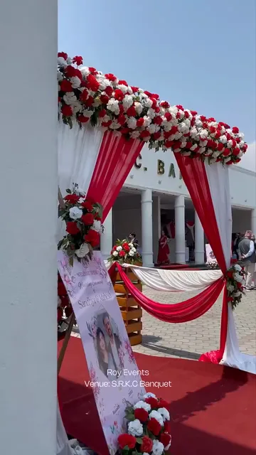 Reception Entrance Décor — Roy Events