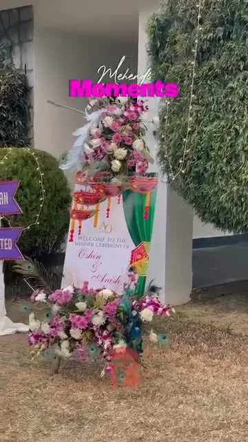 Mehndi Table Setup Décor — Roy Events