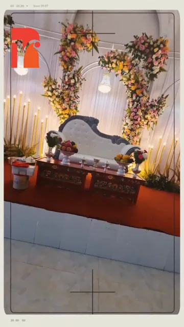 Reception Décor at Rabi Mahal