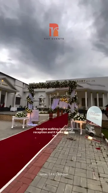 Reception Entrance Décor — Roy Events
