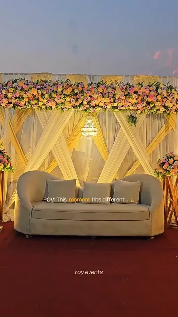Wedding Stage Décor — Roy Events
