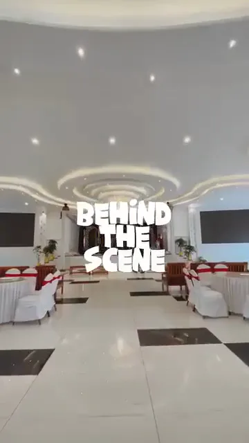 Reception Stage Décor at Central Villa Banquet