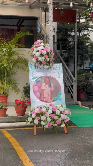 Event Entrance Décor at City Square