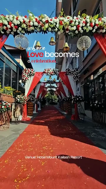 Wedding Mandap Décor at Hotel Mt. Kailash