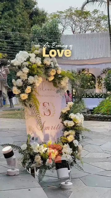 Reception Welcome Setup Décor — Roy Events