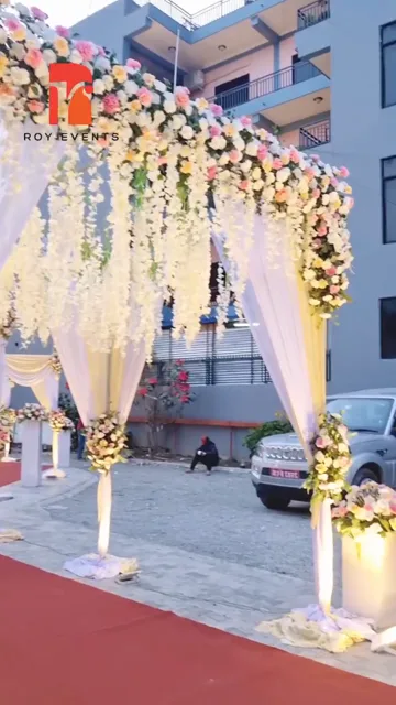 Wedding Décor at Durbarthok Banquet