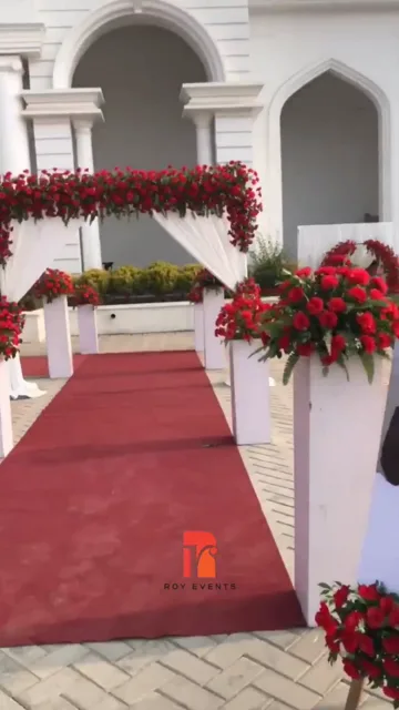 Reception Décor at Rabi Mahal Reception