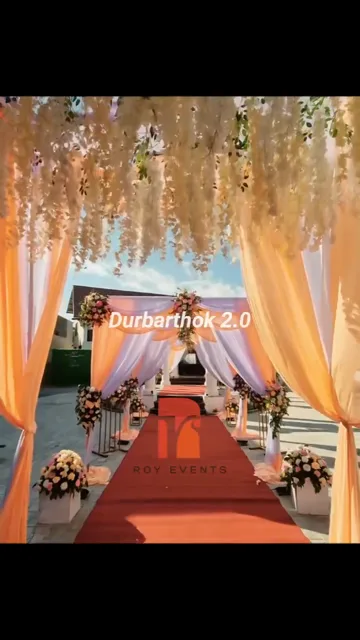 Wedding Décor at Durbarthok Banquet