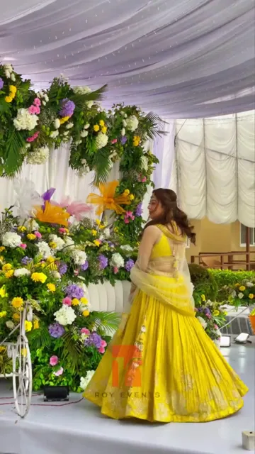 Mehndi Table Setup Décor — Roy Events